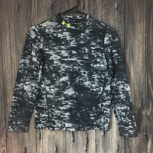 🌸Under Armor Cold Gear Fitted Youth Med Shirt F3